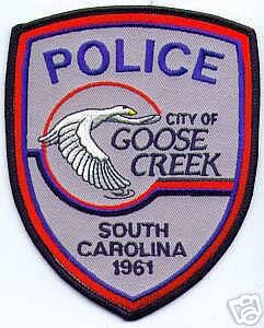 Goose Creek Police (South Carolina)
Thanks to apdsgt for this scan.
Keywords: city of