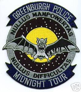 Greenburgh Police Midnight Tour (New York)
Thanks to apdsgt for this scan.
