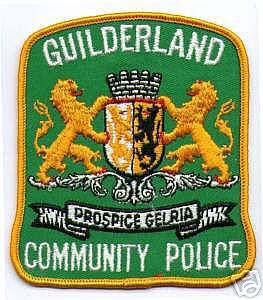 Guilderland Community Police (New York)
Thanks to apdsgt for this scan.
