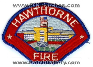Hawthorne Fire Department (California)
Thanks to PaulsFirePatches.com for this scan.
Keywords: dept.