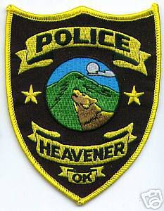 Heavener Police (Oklahoma)
Thanks to apdsgt for this scan.
