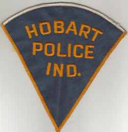 Hobart Police
Thanks to BlueLineDesigns.net for this scan.
Keywords: indiana
