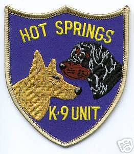 Hot Springs Police K-9 Unit (Arkansas)
Thanks to apdsgt for this scan.
Keywords: k9