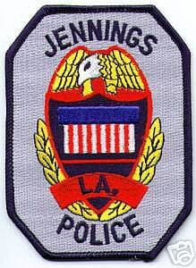Jennings Police (Louisiana)
Thanks to apdsgt for this scan.
