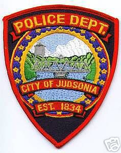 Judsonia Police Dept (Arkansas)
Thanks to apdsgt for this scan.
Keywords: department city of