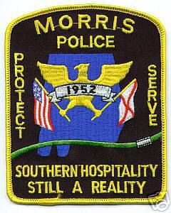 Morris Police (Alabama)
Thanks to apdsgt for this scan.
