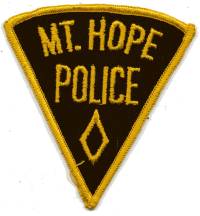 Mount Hope Police (Alabama)
Thanks to BensPatchCollection.com for this scan.
Keywords: mt