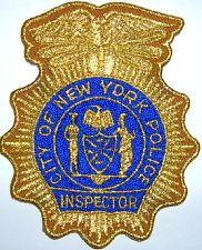New York Police Department Inspector
Thanks to Chris Rhew for this picture.
Keywords: nypd city of