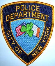 New York Police Department Irish
Thanks to Chris Rhew for this picture.
Keywords: nypd city of