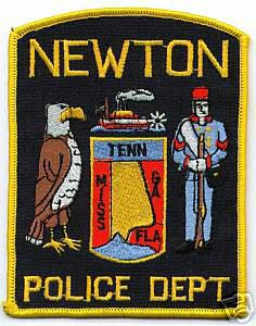 Newton Police Dept (Alabama)
Thanks to apdsgt for this scan.
Keywords: department