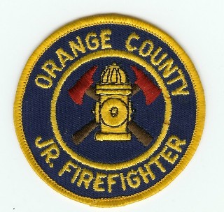Orange County Fire Jr Firefighter
Thanks to PaulsFirePatches.com for this scan.
Keywords: california