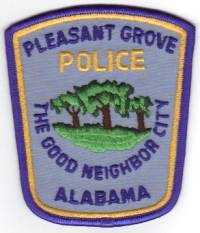 Pleasant Grove Police (Alabama)
Thanks to BensPatchCollection.com for this scan.
