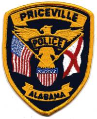 Priceville Police (Alabama)
Thanks to BensPatchCollection.com for this scan.

