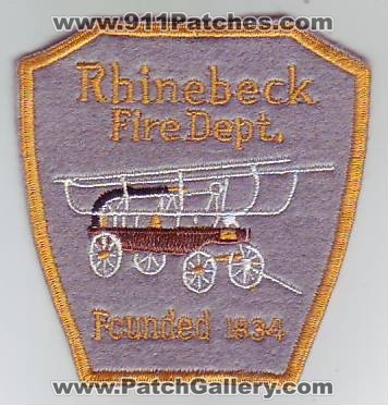 Rhinebeck Fire Department (New York)
Thanks to Dave Slade for this scan.
Keywords: dept.