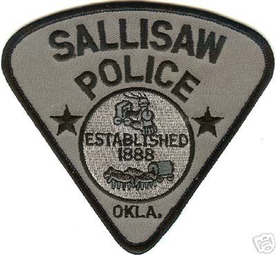 Sallisaw Police
Thanks to Conch Creations for this scan.
Keywords: oklahoma