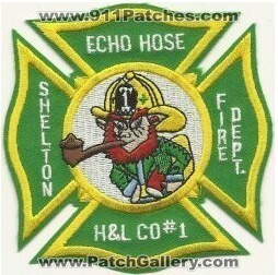 Shelton Fire Department Echo Hose Hook and Ladder Company Number 1 (Connecticut)
Thanks to Mark Hetzel Sr. for this scan.
Keywords: dept. h&l co. #1