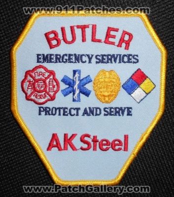 Butler Emergency Services AK Steel (Pennsylvania)
Thanks to Matthew Marano for this picture.
Keywords: fire ems police sheriff hazmat haz-mat