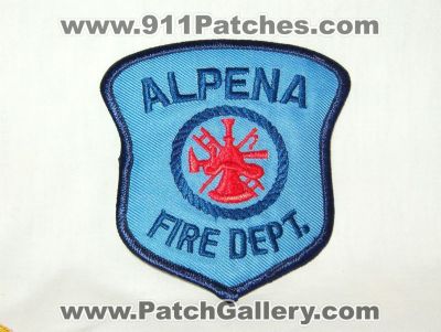 Alpena Fire Department (Michigan)
Thanks to Walts Patches for this picture.
Keywords: dept.