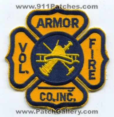 Armor Volunteer Fire Company Inc (New York)
Scan By: PatchGallery.com
Keywords: vol co. inc. department dept.