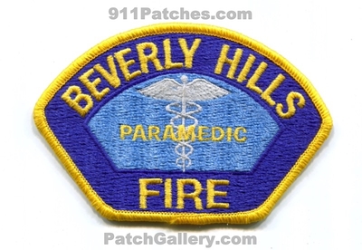 Beverly Hills Fire Department Paramedic Patch (California)
Scan By: PatchGallery.com
Keywords: dept.