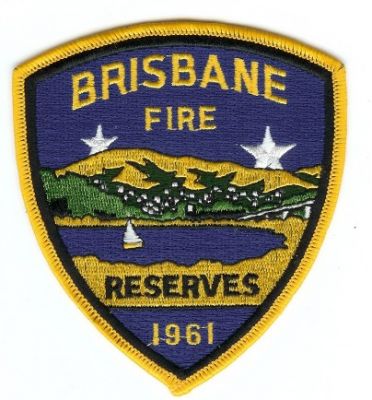 Brisbane Fire Reserves
Thanks to PaulsFirePatches.com for this scan.
Keywords: california