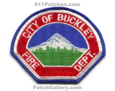 Buckley Fire Department Patch (Washington)
Scan By: PatchGallery.com
Keywords: city of dept.