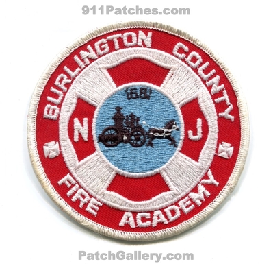 Burlington County Fire Academy Patch (New Jersey)
Scan By: PatchGallery.com
Keywords: co. school department dept.