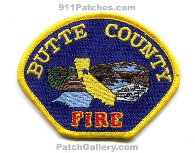 Butte County Fire Department Patch (California)
Scan By: PatchGallery.com
Keywords: co. dept.