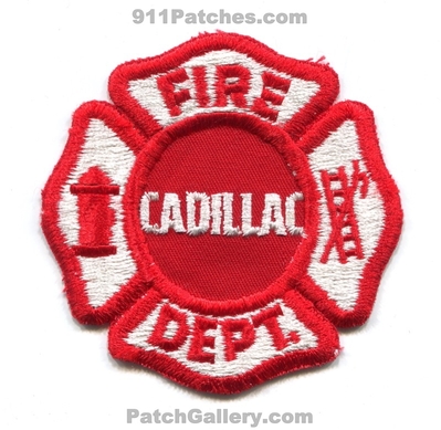 Cadillac Fire Department Patch (Michigan)
Scan By: PatchGallery.com
Keywords: dept.