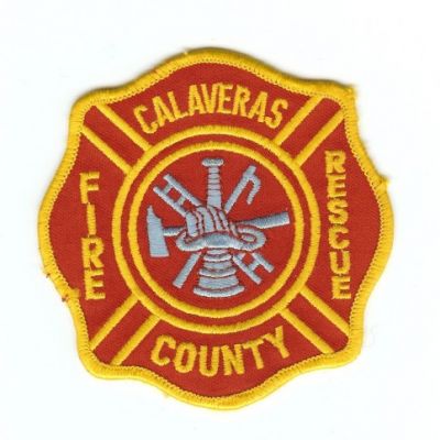 Calaveras County Fire Rescue
Thanks to PaulsFirePatches.com for this scan.
Keywords: california