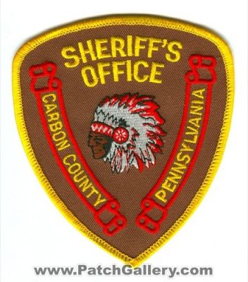 Carbon County Sheriff's Office (Pennsylvania)
Scan By: PatchGallery.com
Keywords: sheriffs