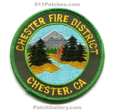 Chester Fire District Patch (California)
Scan By: PatchGallery.com
Keywords: dist. department dept.