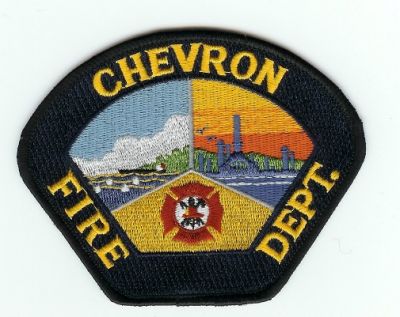Chevron Fire Dept
Thanks to PaulsFirePatches.com for this scan.
Keywords: california department