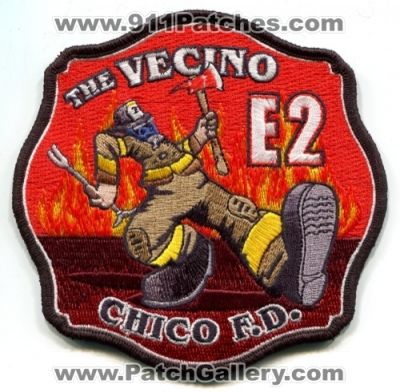 Chico Fire Department Engine 2 (California)
Scan By: PatchGallery.com
Keywords: dept. f.d. fd the vecino company station
