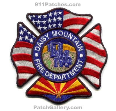 Daisy Mountain Fire Department Patch (Arizona)
Scan By: PatchGallery.com
Keywords: mtn. dept.