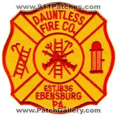 Dauntless Fire Company (Pennsylvania)
Scan By: PatchGallery.com
Keywords: co. ebensburg pa. department dept.