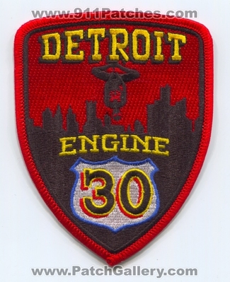 Detroit Fire Department Engine 30 Patch (Michigan)
Scan By: PatchGallery.com
Keywords: dept. dfd d.f.d. company co. station spiderman