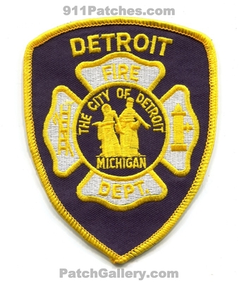 Detroit Fire Department Patch (Michigan)
Scan By: PatchGallery.com
Keywords: the city of dept.