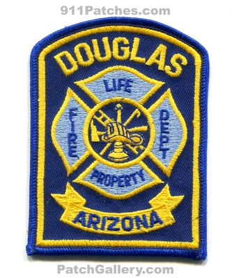 Douglas Fire Department Patch (Arizona)
Scan By: PatchGallery.com
Keywords: dept. life property