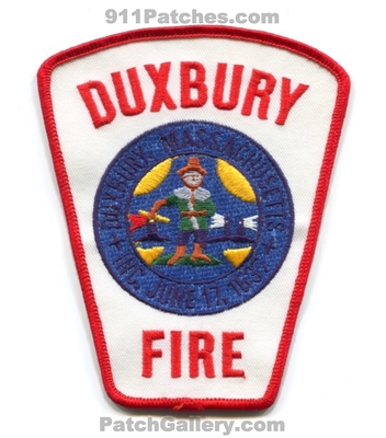 Duxbury Fire Department Patch (Massachusetts)
Scan By: PatchGallery.com
Keywords: dept. inc. june 17, 1637