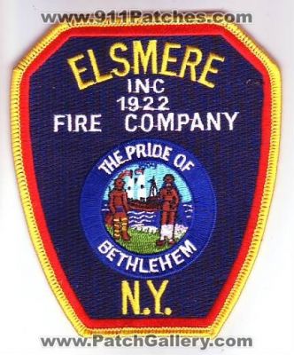 Elsmere Fire Department Company (New York)
Thanks to Dave Slade for this scan.
Keywords: dept. n.y.
