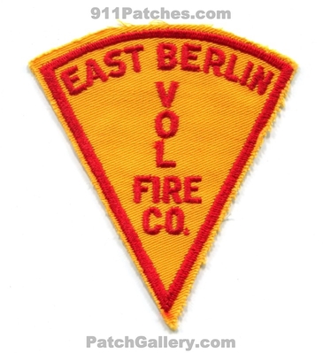 East Berlin Volunteer Fire Company Patch (Connecticut)
Scan By: PatchGallery.com
Keywords: vol. co. department dept.