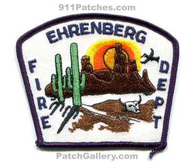 Ehrenberg Fire Department Patch (Arizona)
Scan By: PatchGallery.com
Keywords: dept.