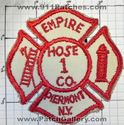 Empire Fire Department Hose Company 1 (New York)
Thanks to swmpside for this picture.
Keywords: dept. co. piermont n.y.
