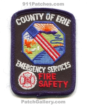 Erie County Emergency Services Fire Safety Patch (New York)
Scan By: PatchGallery.com
Keywords: co. of es department dept.