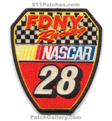New York City Fire Department FDNY Racing NASCAR 28 Patch (New York)
Scan By: PatchGallery.com
Keywords: of dept. f.d.n.y. company co. station