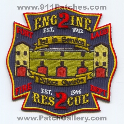 Fort Lauderdale Fire Rescue Department Station 2 Patch (Florida)
Scan By: PatchGallery.com
Keywords: Ft. Dept. Engine Rescue Company Co.