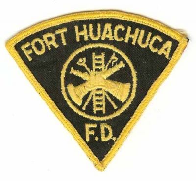 Fort Huachuca FD
Thanks to PaulsFirePatches.com for this scan.
Keywords: arizona fire department us army