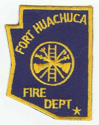 Fort Huachuca Fire Dept
Thanks to PaulsFirePatches.com for this scan.
Keywords: arizona department us army