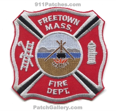 Freetown Fire Department Patch (Massachusetts)
Scan By: PatchGallery.com
Keywords: dept. mass.